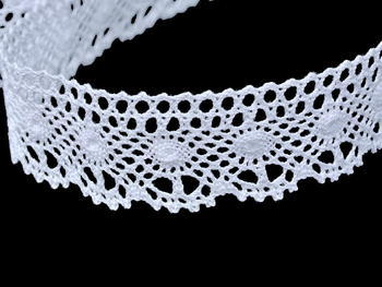 Bobbin lace No. 75560 white | 30 m - 4
