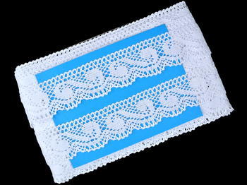 Bobbin lace No. 75566 white | 30 m - 4