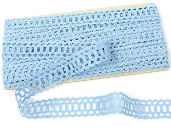 Bobbin lace No. 75571 light blue II. | 30 m - 4