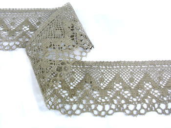 Bobbin lace No. 75574 natural linen | 30 m - 4