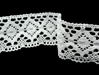 Bobbin lace No. 75608 white | 30 m - 4