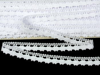 Bobbin lace No. 75613 white | 30 m - 4