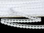 Bobbin lace No. 75613 white | 30 m - 4/5