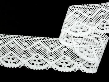 Bobbin lace No. 75635 white | 30 m - 4