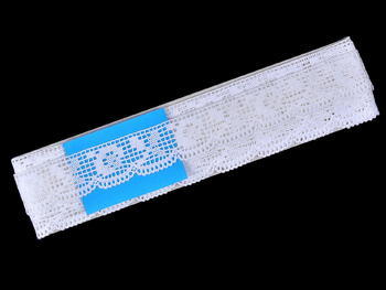 Bobbin lace No. 81054 white | 30 m - 4