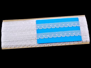 Bobbin lace No. 81215 white | 30 m - 4