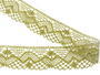 Bobbin lace No. 81294 khaki | 30 m - 4/4