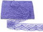 Bobbin lace No. 81294 purple II. | 30 m - 4/5