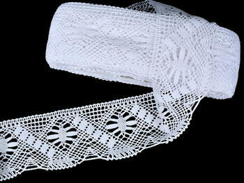 Bobbin lace No. 81472 white | 30 m - 4