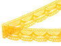 Bobbin lace No. 81847 dark yellow | 30 m - 4/4