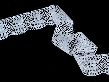Bobbin lace No. 81919 white | 30 m - 4
