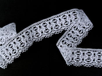 Bobbin lace No. 82094 white | 30 m - 4