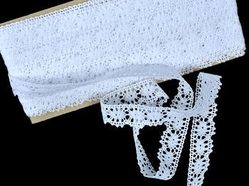 Bobbin lace No. 82114 white | 30 m - 4