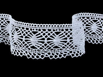 Bobbin lace No. 82125 white | 30 m - 4