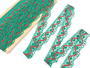 Bobbin lace No. 82129 light green/red | 30 m - 4/7