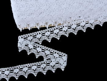 Bobbin lace No. 82150 white | 30 m - 4