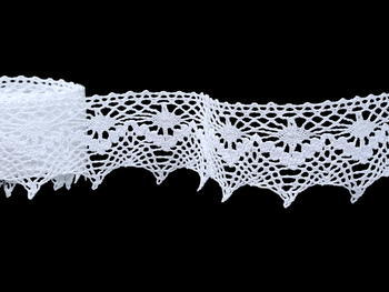 Bobbin lace No. 82157 white | 30 m - 4