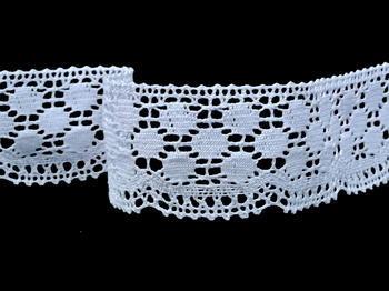 Bobbin lace No. 82220 white | 30 m - 4