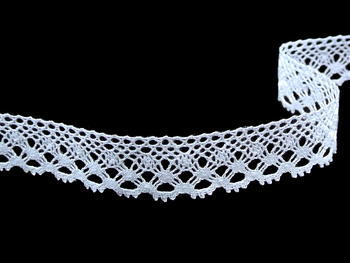 Bobbin lace No. 82222 white | 30 m - 4