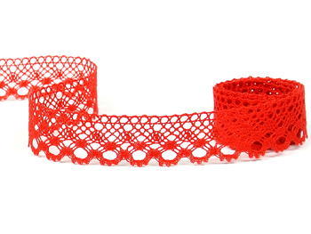 Bobbin lace No. 82222 red | 30 m - 4