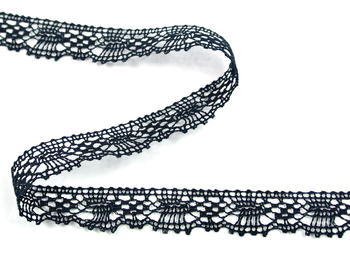 Bobbin lace No. 82236 black | 30 m - 4