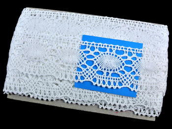 Bobbin lace No. 82279 white | 30 m - 4