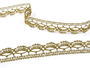 Bobbin lace No. 82307 gold antique | 30 m - 4/6