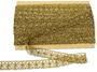 Bobbin lace No. 82308 gold antique | 30 m - 4/5