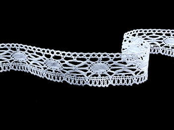 Bobbin lace No. 82335 white | 30 m - 4