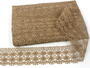 Cotton bobbin lace 75076, width 53 mm, dark beige - 5/5