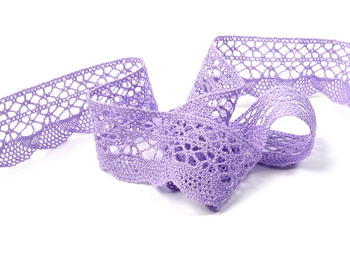 Bobbin lace No. 75077 purple III. | 30 m - 5