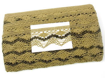 Bobbin lace No. 75251 chocolate/dark brown | 30 m - 5