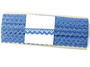 Paličkovaná krajka vzor 75259 blankytně modrá | 30 m - 5/5