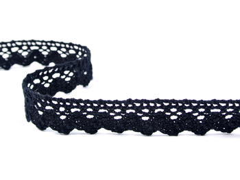 Bobbin lace No. 75260 black | 30 m - 5