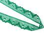 Cotton bobbin lace 75261, width 40 mm, light green - 5/5