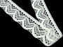 Bobbin lace No. 75301 toned white | 30 m - 5/6