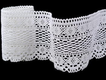 Bobbin lace No.75349 white | 30 m - 5