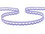 Cotton bobbin lace 75397, width 9 mm, purple II - 5/6