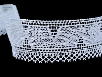 Bobbin lace No. 75587 white | 30 m - 5