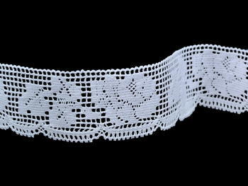 Bobbin lace No. 75591 white | 30 m - 5
