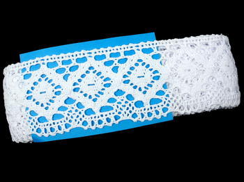 Bobbin lace No. 75608 white | 30 m - 5