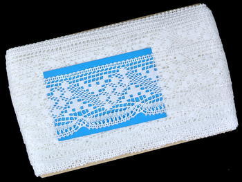 Bobbin lace No. 81232 white | 30 m - 5
