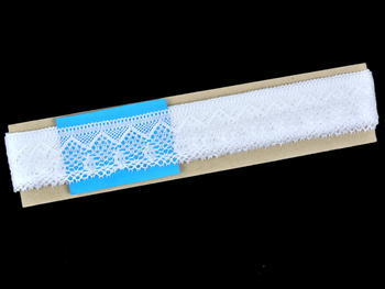 Bobbin lace No. 81482 white | 30 m - 5