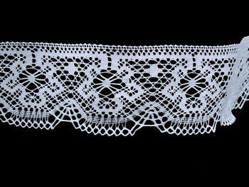 Bobbin lace No. 81657 white | 30 m - 5