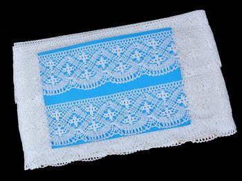 Bobbin lace No. 81909 white | 30 m - 5