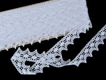 Bobbin lace No. 82150 white | 30 m - 5