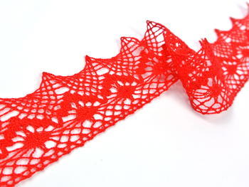 Bobbin lace No. 82157 red | 30 m - 5