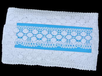 Bobbin lace No. 82220 white | 30 m - 5