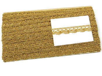 Bobbin lace No. 82307 gold | 30 m - 5