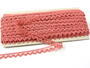 Cotton bobbin lace 73010, width 13 mm, rose - 6/6